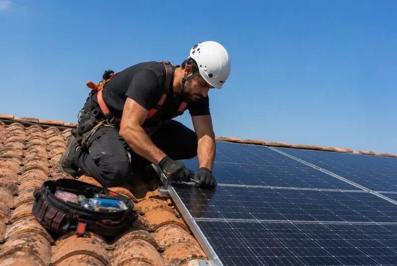 Maintenance et monitoring de panneaux solaires à Saint-Seurin-de-Cursac
