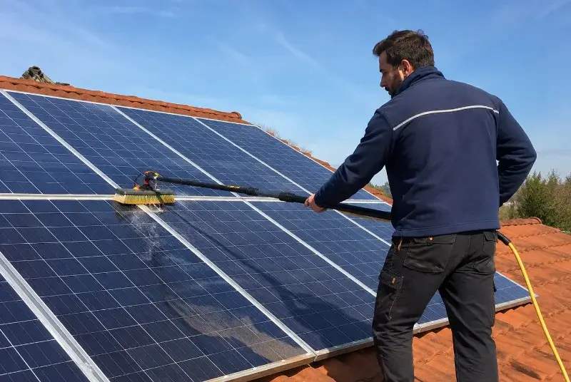Nettoyage et entretien de panneaux solaires à Saint-Seurin-de-Cursac